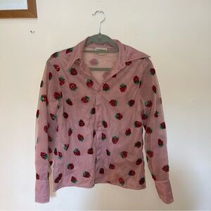 Lirika Matoshi Strawberry Shirt size XS